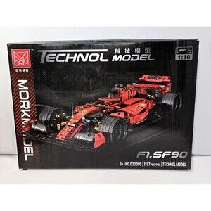 Technol Model Racing Car Ferrari  F1 SF90 Red Building Block 023005 Scale 1:10